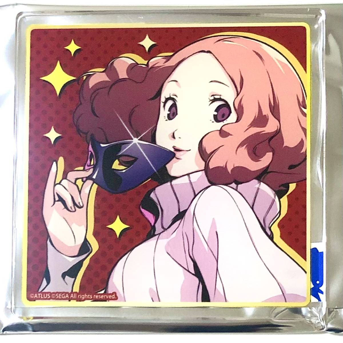レア】ペルソナ5 ザ・ロイヤル 奥村春 ノワール アクリルコースター 