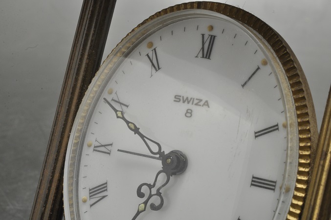 0 Swiza 置時計 SWIZA スウィザ 日本買取 Travel ジャンク - スイス製