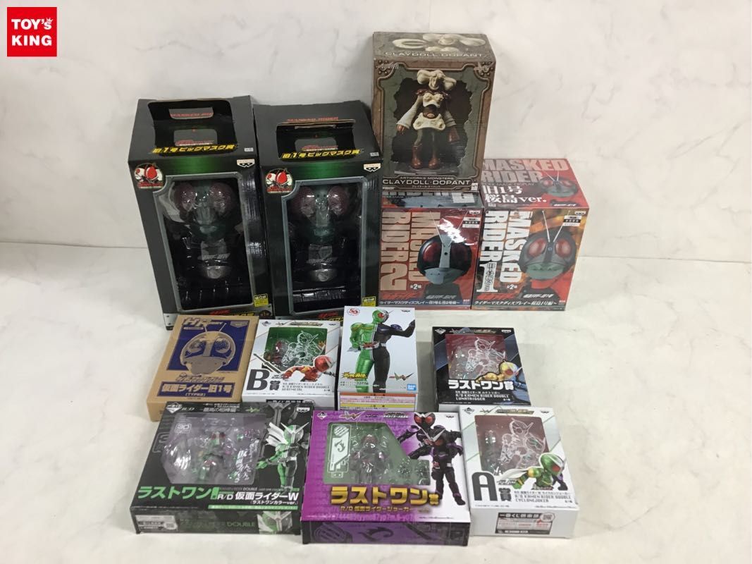 同梱不可 ジャンク 1円〜 Yahoo!オークション - 仮面ライダーオーズ 仮面ライダー ライダーマスクディスプレイ等 ライダーマスクディスプレイ 仮面ライダー、ウルトラマンティガ、セブン他 一番くじ ウルトラマン 「仮面ライダー ビッグマスク賞 ☆ジャンク☆ 仮面ライダー旧1号