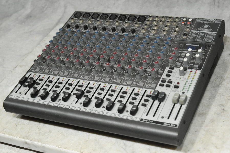 BEHRINGER ベリンガー ミキサー XENYX2222FX【難あり品】 XENYX