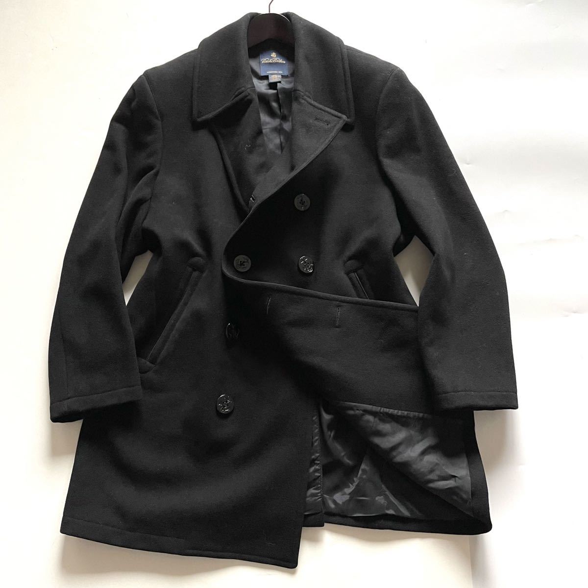希少XL ロロピアーナ BROOKS BROTHERS ブルックスブラザーズ Pコート 