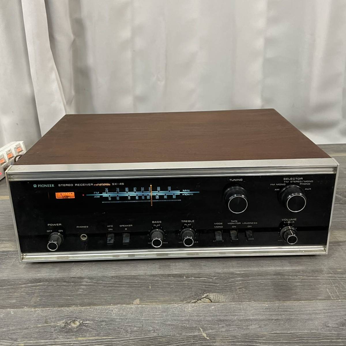 4663 Pioneer パイオニア SX-45 ステレオレシーバーアンプ ステレオ