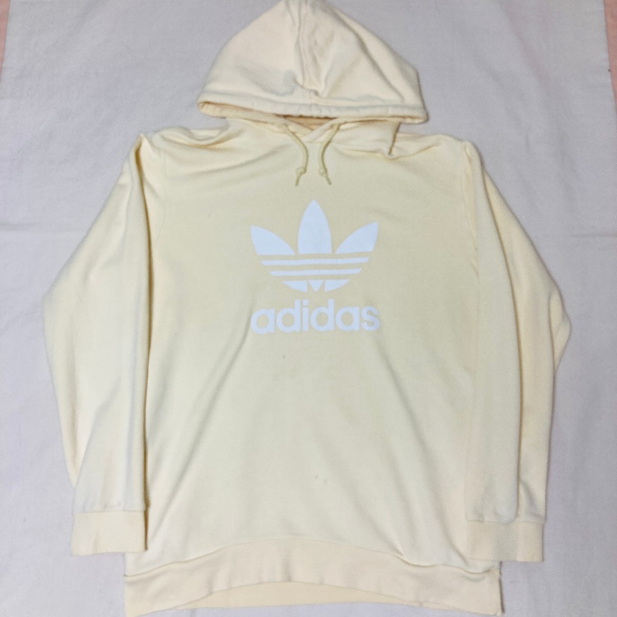 adidas アディダス PAKAIAN adidas ビッグロゴ プリント パーカー 