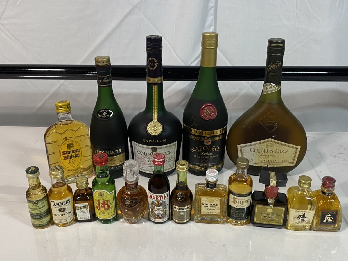 古酒 ウイスキーブランデーまとめて全17点 現状品 ブランデー