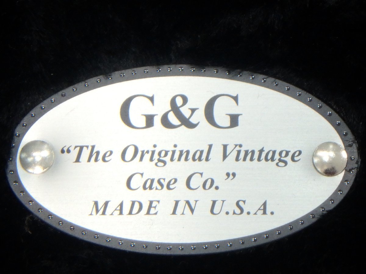 △現状品 G&G Fender Custom Shop ギターケース ハードケース 