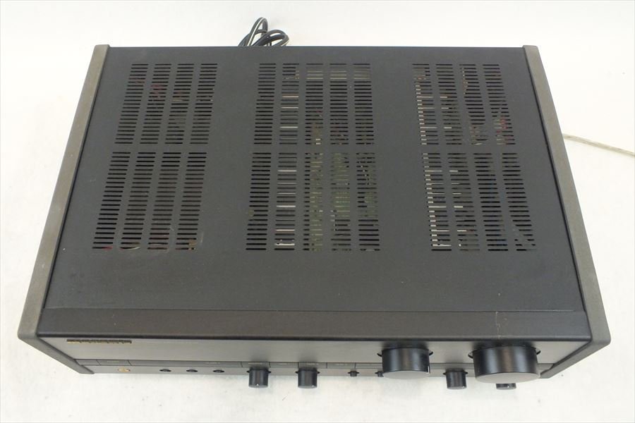 ☆ marantz マランツ PM-80 ブラック アンプ 取扱説明書有り 中古 現状品 221007T3358 PM-80 マランツ プリメインアンプ 0 Cmarantz 動作品