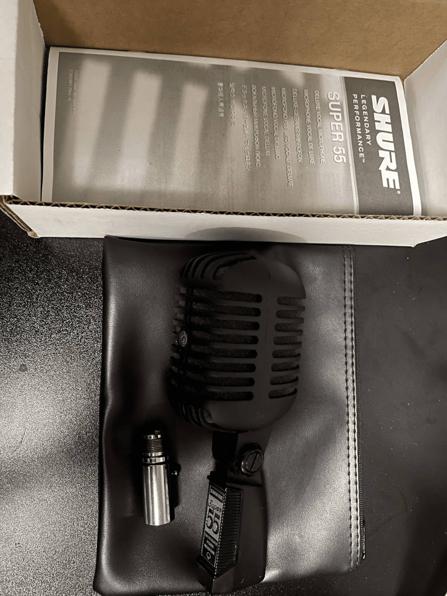 SHURE シュア― Super 55-BLK LIMITED EDITION ピッチブラック