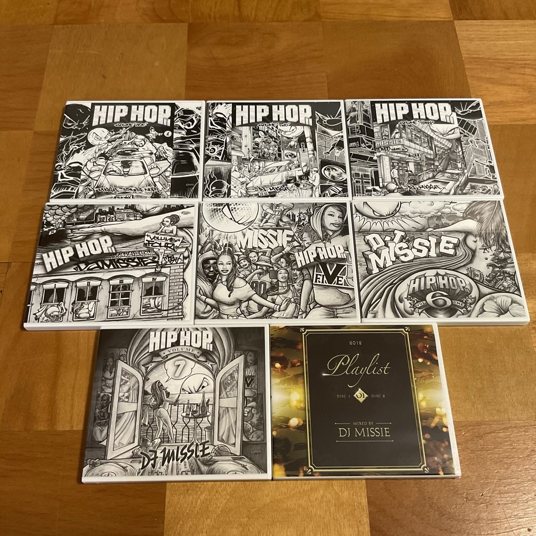 DJ MISSIE HIP HOP vol.1〜vol.7 mix CDセット 【公式通販】