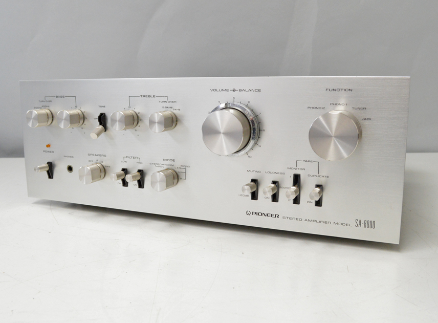 Pioneer SA-8800 プリメインアンプ 動作品 昭和名器 Pioneer SA-8800の