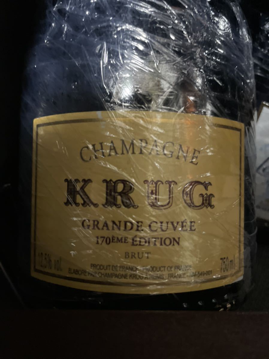 クリュッグ グラン キュヴェ krug nv Grande Cuvee 170 eme Edition