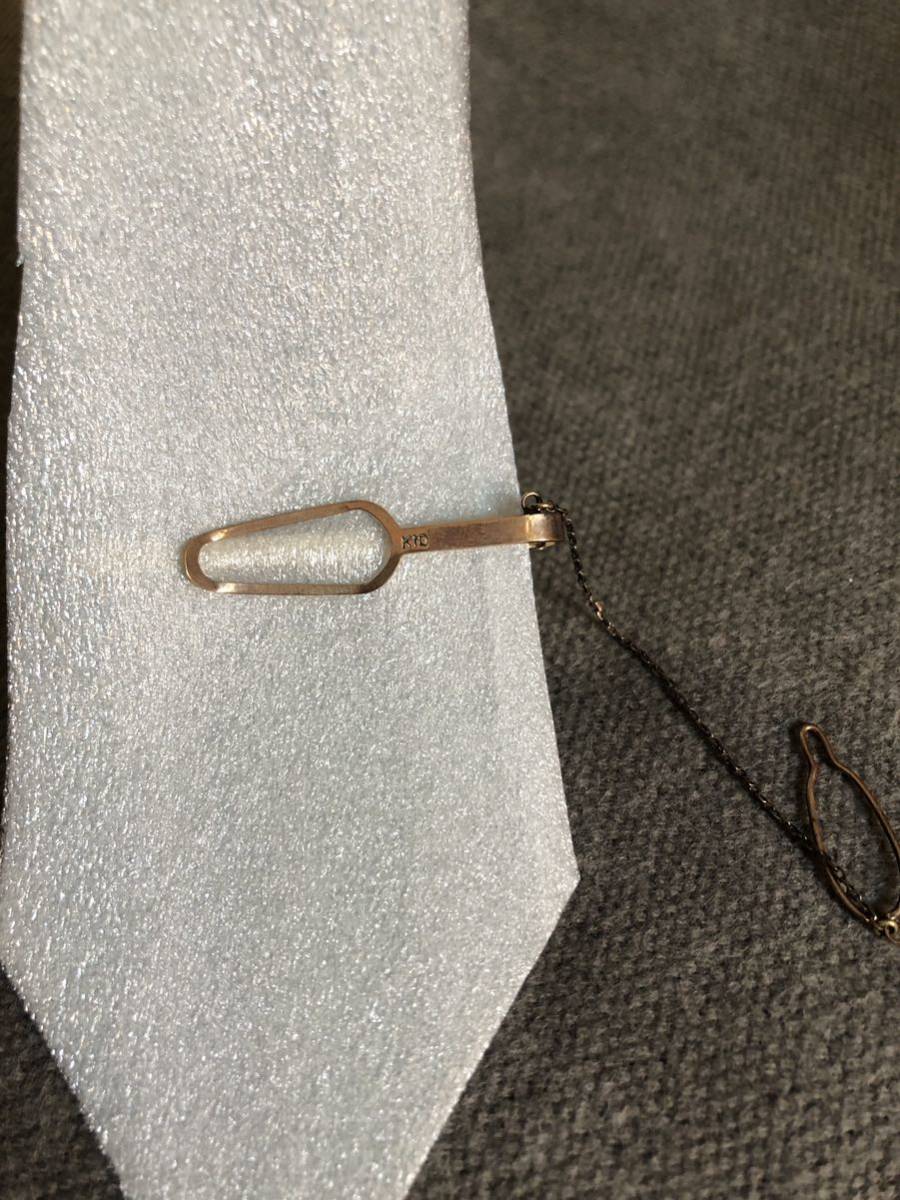 K10ネクタイ ピン 金タイピン