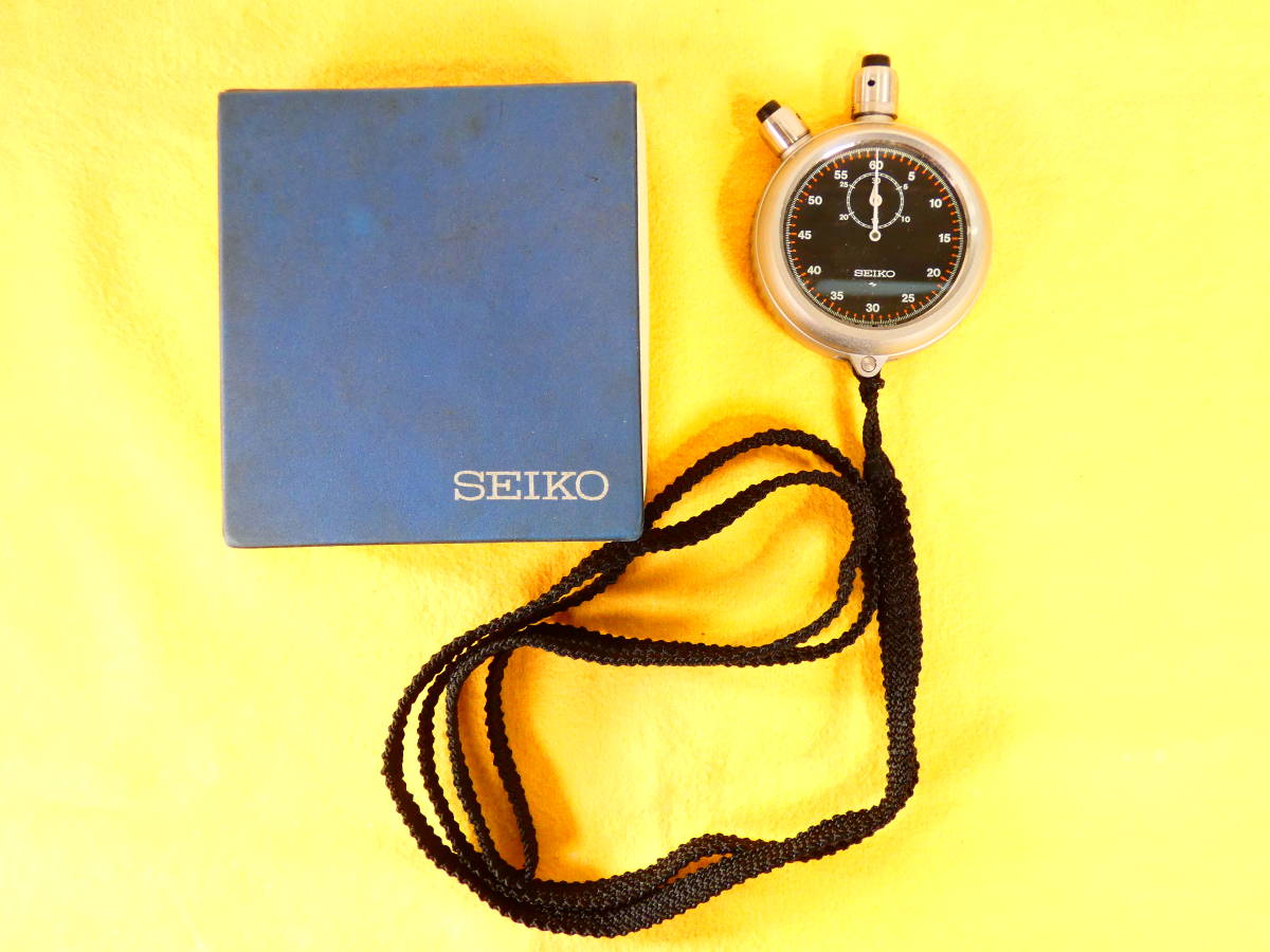 SEIKO ストップウォッチ セイコー 手巻き 88-5090 ♪yy7239-2 0 黒文字 