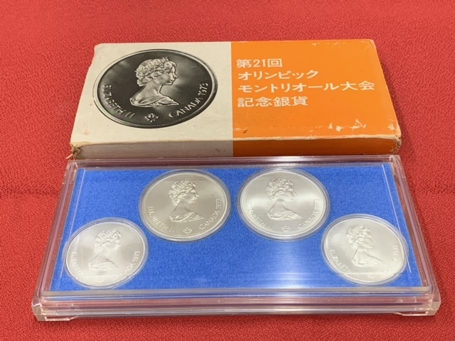 第21回オリンピック モントリオール大会 記念銀貨 シルバーコイン 10