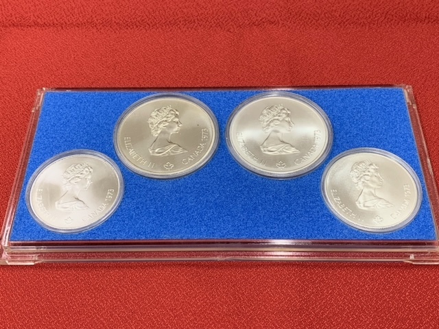 第21回オリンピック モントリオール大会 記念銀貨 シルバーコイン 10