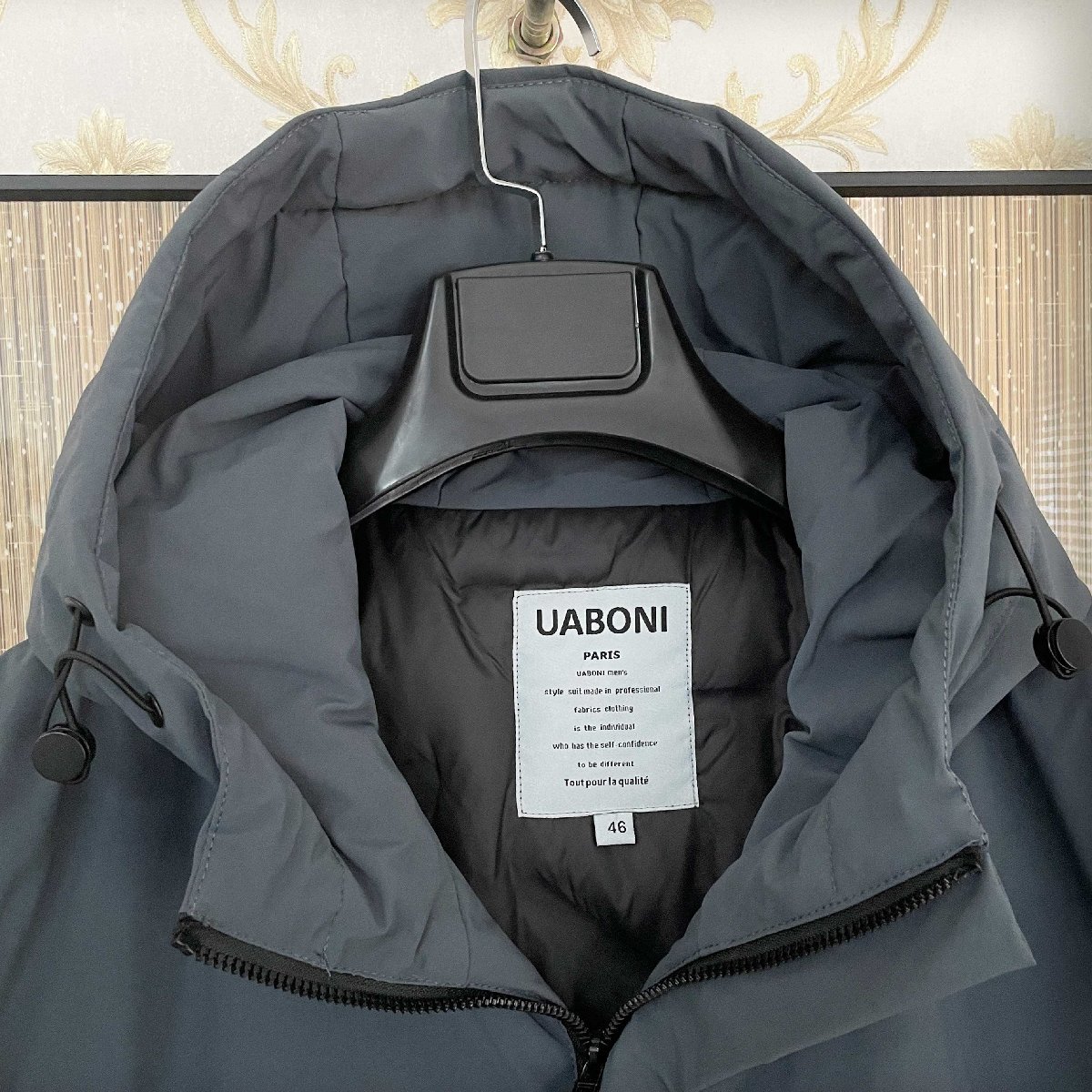 防寒EU製＆定価8万◇UABONI*Paris*ダウンジャケット*ユアボニ*パリ発 