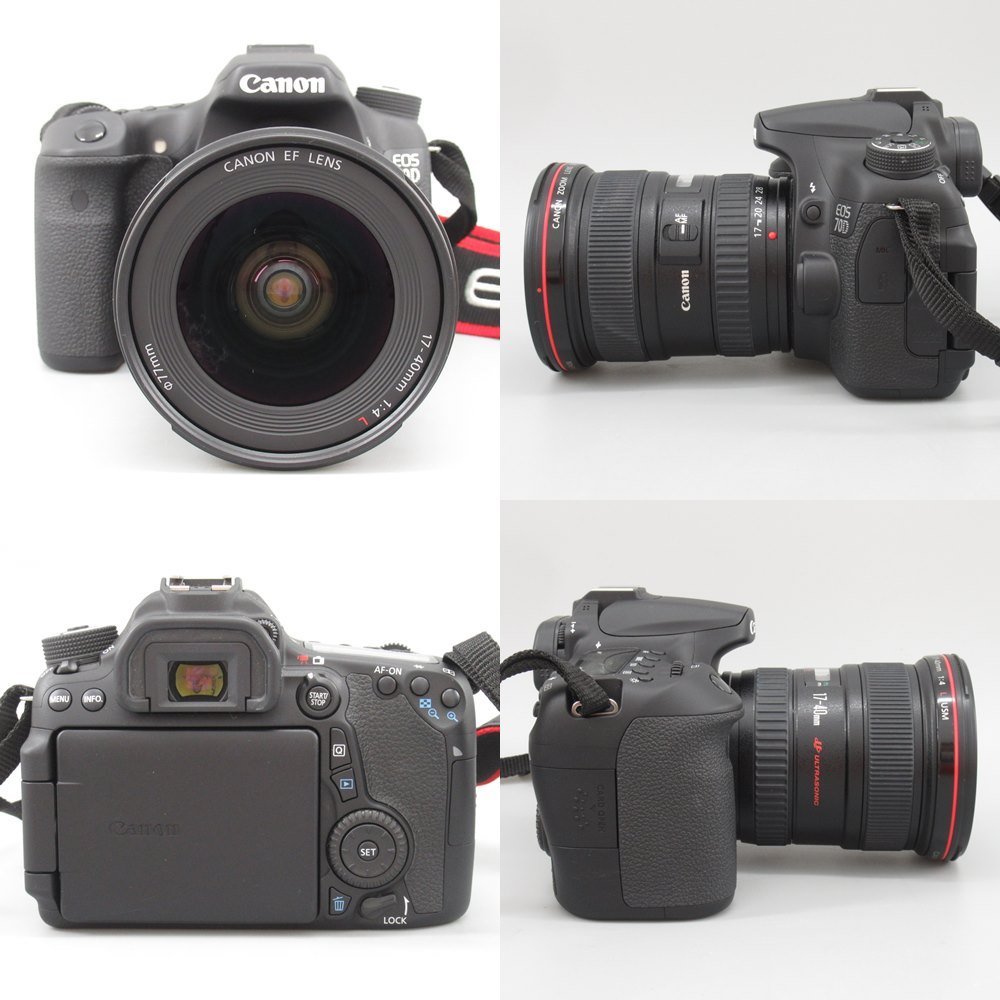 1円スタートCanon EOS 70D ボディ 動作確認済み デジタル一眼