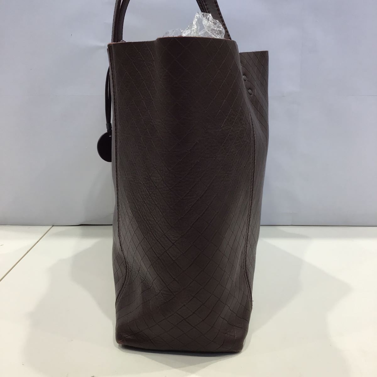BOTTEGA VENETA ボッテガヴェネタトートバッグ ボルドー レザー