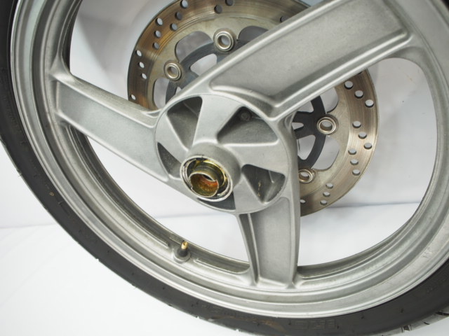バリオスZR250A ZR250B純正フロントホイール前ホイール バリウス 17x2