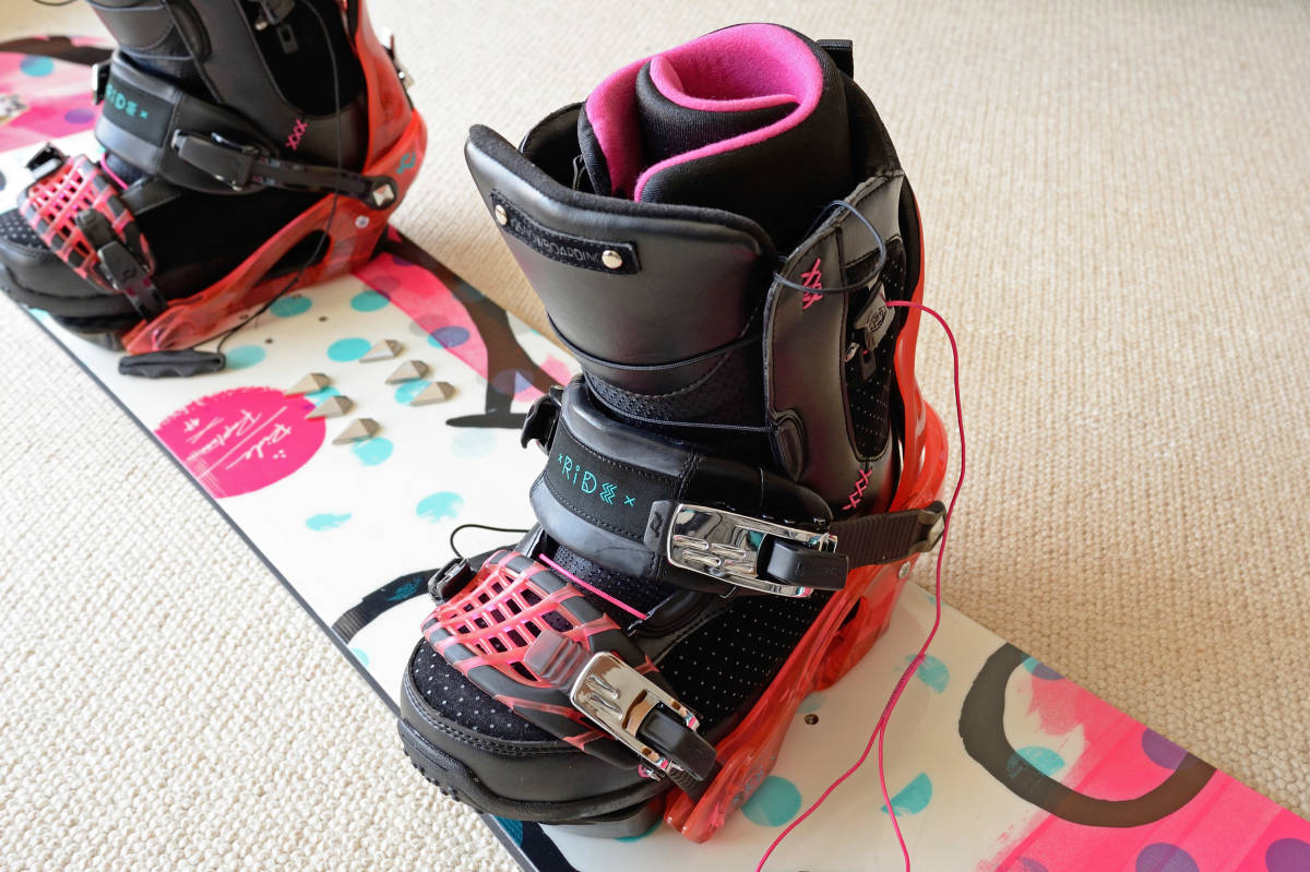 美品) RIDE RAPTURE 147cm + RIDE KS LTD + K2 SCENE 25.5cm + BURTON 