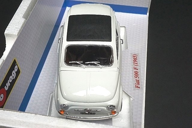 Bburago ブラーゴ 1/18 Fiat フィアット 500 F (1965) ホワイト 0