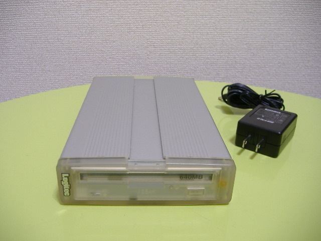 PC周辺機器 Logitec Mac & Win 640MB 外付 MO ドライブ SCSI