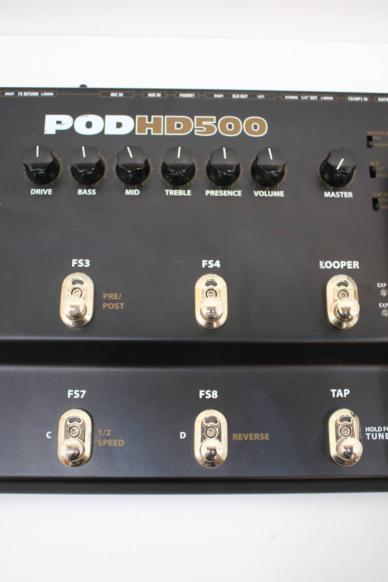 LINE6 POD HD 500（アンプシミュレーター） Line6(ラインシックス