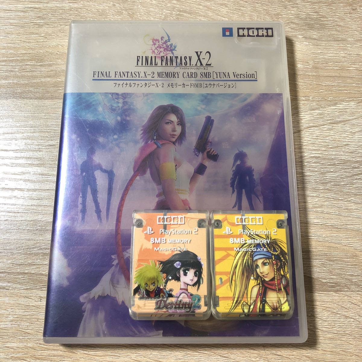 PS2用メモリーカード＆ケース ファイナルファンタジーX-2 リュック 