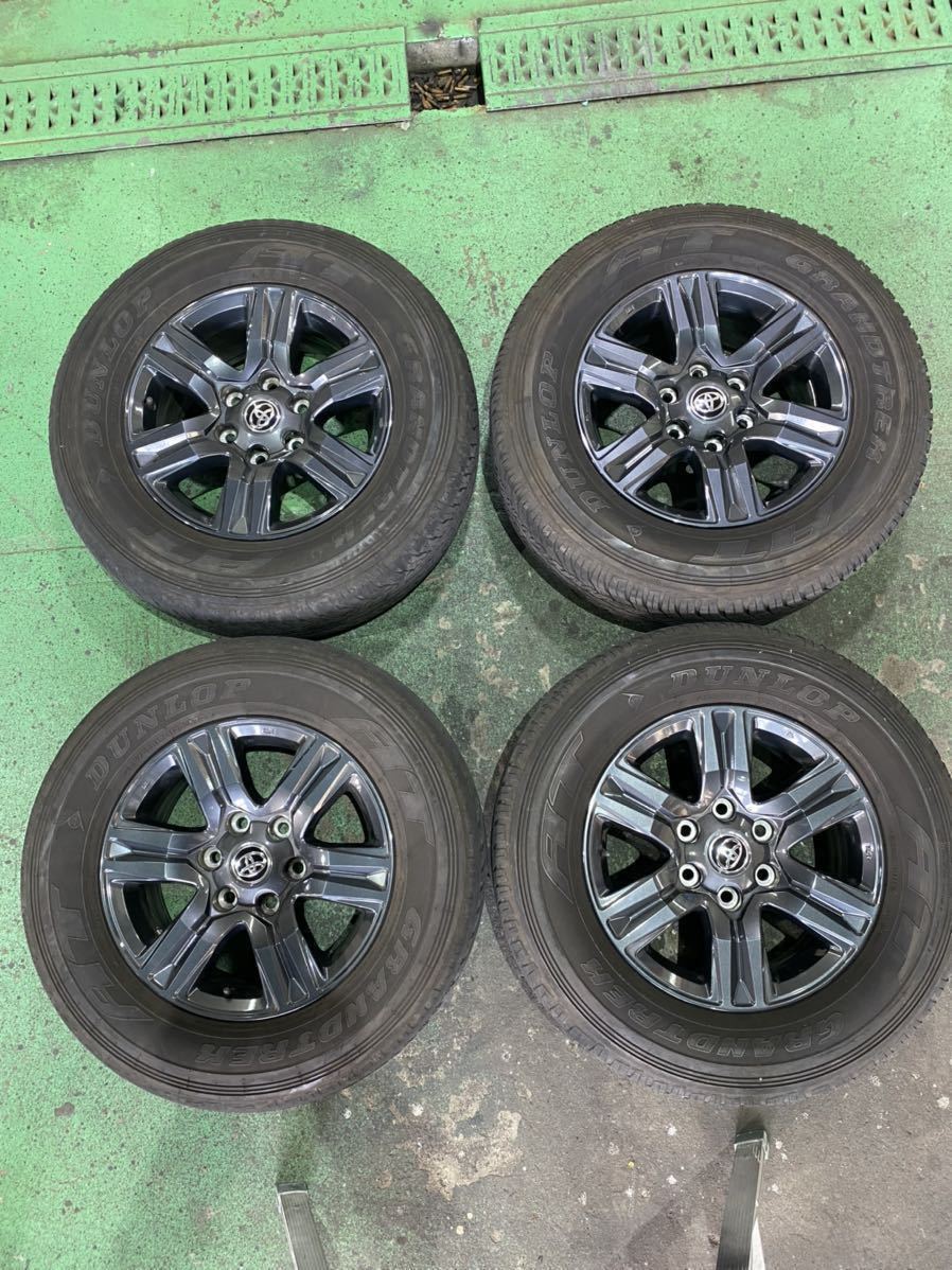 ハイラックス GUN125 純正ホイール4本『265/65R17』 GUN125