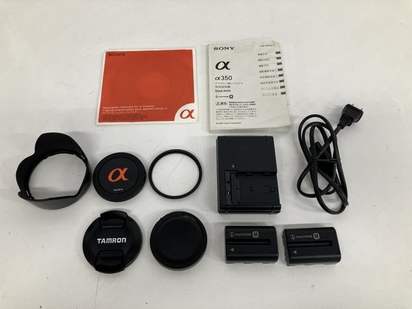 【SALE，本物保証】 Sony α350 カメラ レンズ セット品 TAMRON AF 18-250mm デジタル 一眼レフ 中古 S6921281