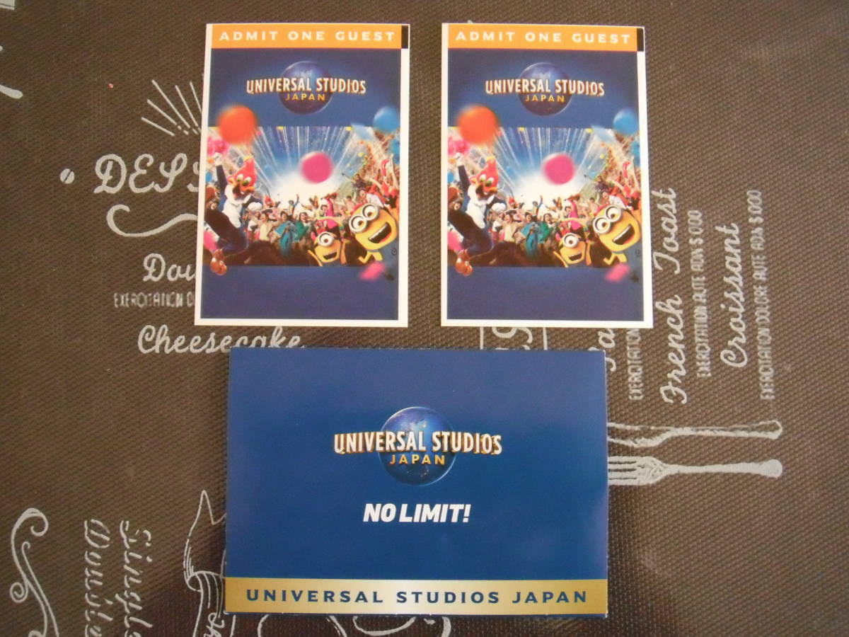 ユニバーサル スタジオ ジャパン フリーデイト・パス (大人) ペア　USJ ②
