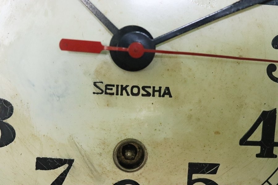 TB526精工舎 船舶時計◇SEIKOSHA/掛時計/丸時計/マリンクロック/昭和 
