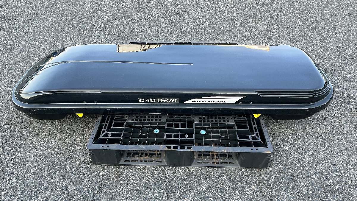 ☆中古引取限定岡山県倉敷☆TERZO テルッツォ ルーフボックス 割れなし 