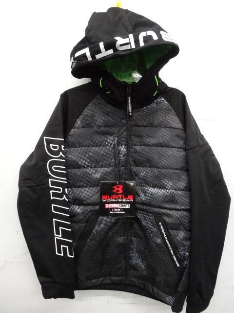 防風 バートル サーモクラフト 0 防寒着 BURTLE 作業服 送料無料即日発送バートル 防寒 防寒ジャケット ジャケット サーモクラフト対応 防風フーディジャケット L3210 最終処分価格！53％OFFバートル ジャンパー