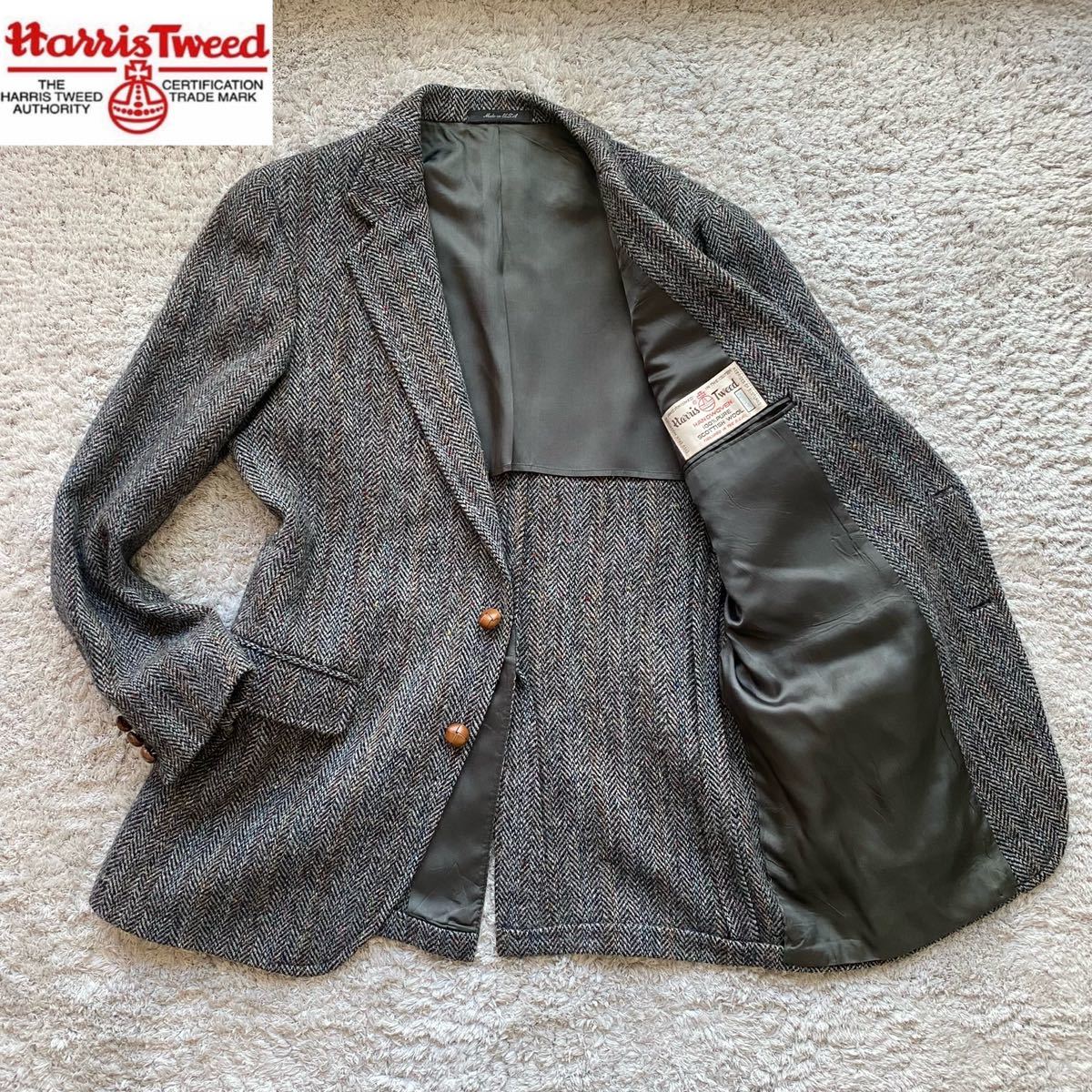 HARRIS TWEED ハリスツイード テーラードジャケット XL位 アメリカ製