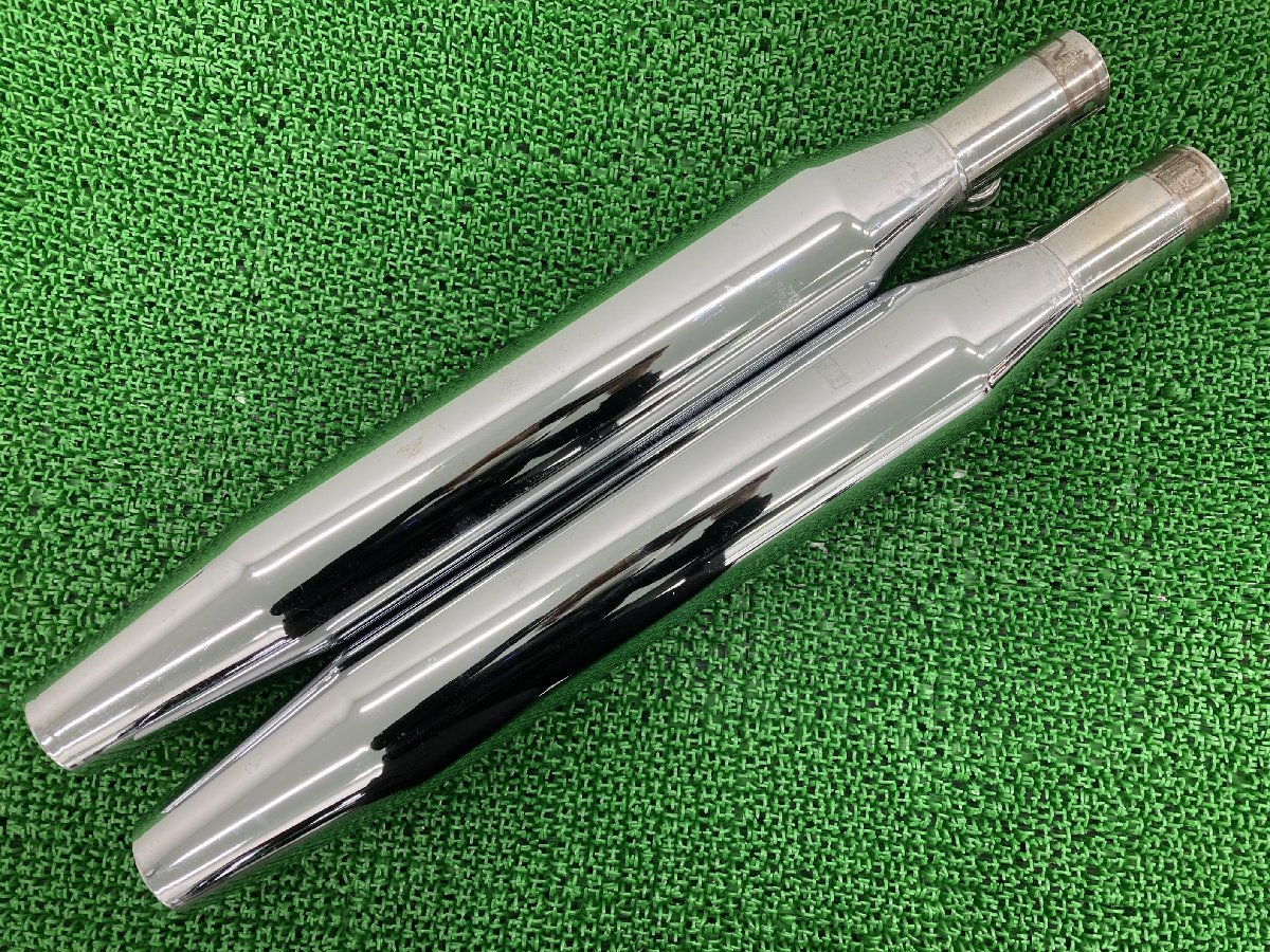 ハーレー FLSTC1450純正マフラー 刻印65885-00 65682-00 FLSTC1450 サイレンサーマフラー 65682-04 ハーレー 純正 中古 バイク