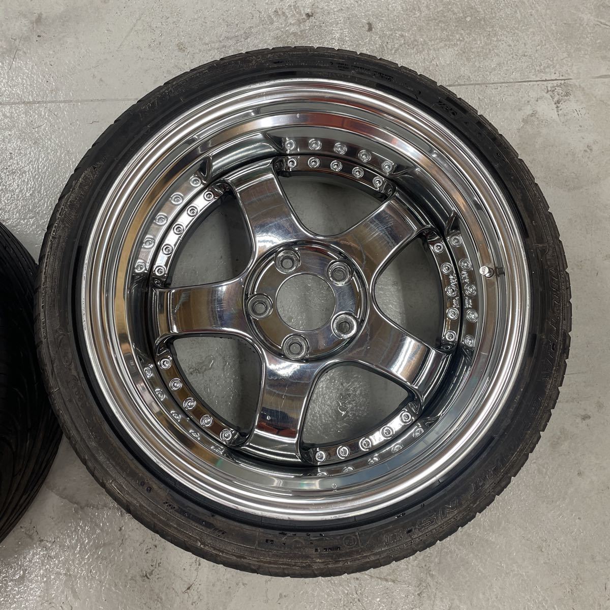 SSR SP1 17インチ 10J +11 SLディスク PCD114.3 5H 2本 深リム 