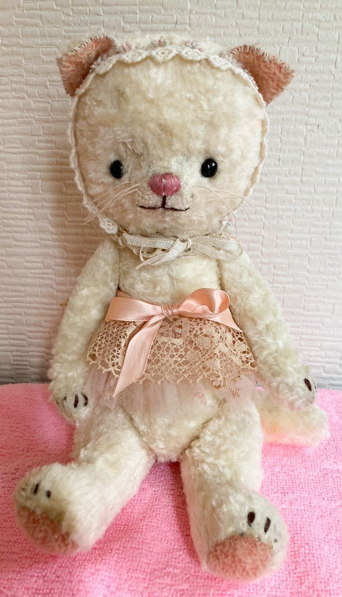 テディベア ねこ 細川祐子作品 【公式通販】