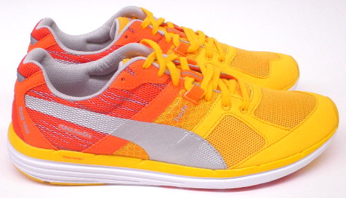 半額！プーマ ランニングシューズ ファース 400 J ゴールド 26.5