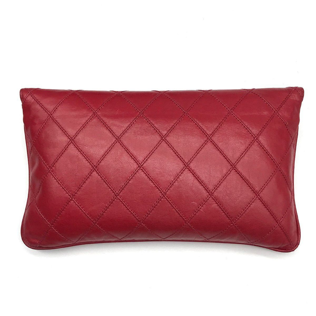 1円 美品 CHANEL シャネル ビコローレ デカココマーク ポーチ 小物入れ 