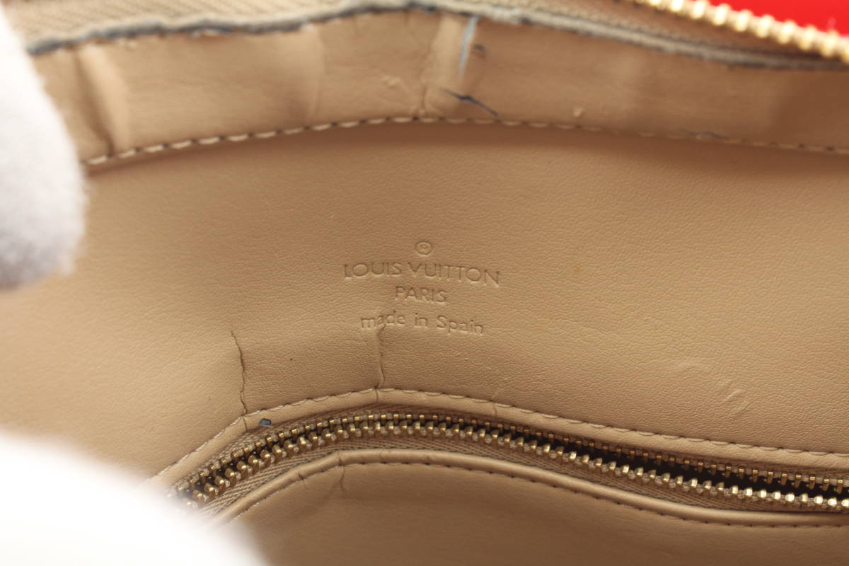 LOUIS VUITTON ルイヴィトン ヒューストン モノグラム ヴェルニ 