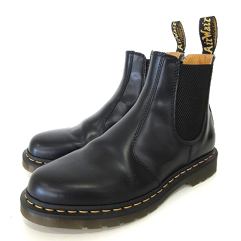 数量限定，SALE ドクターマーチン DR.MARTENS 2976 YS チェルシーブーツ サイドゴア AW006 レザー US9 27cm 黒 ブラック メンズ(UK8)｜売買されたオークション情報、yahooの商品情報をアーカイブ公開 - オークファン UK8