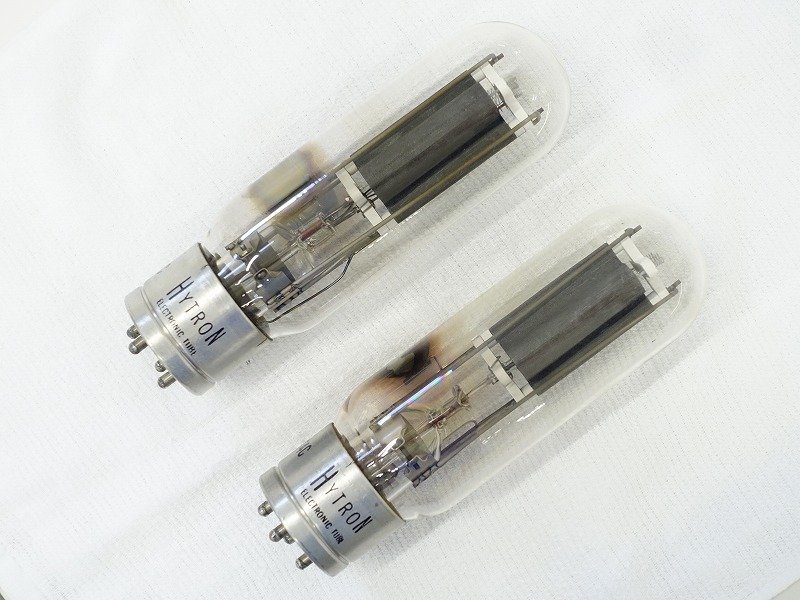 真空管 VT4C 2本 現状品 ジャンク 写真参照 ジャンク品】GE VT-4-C 真空管