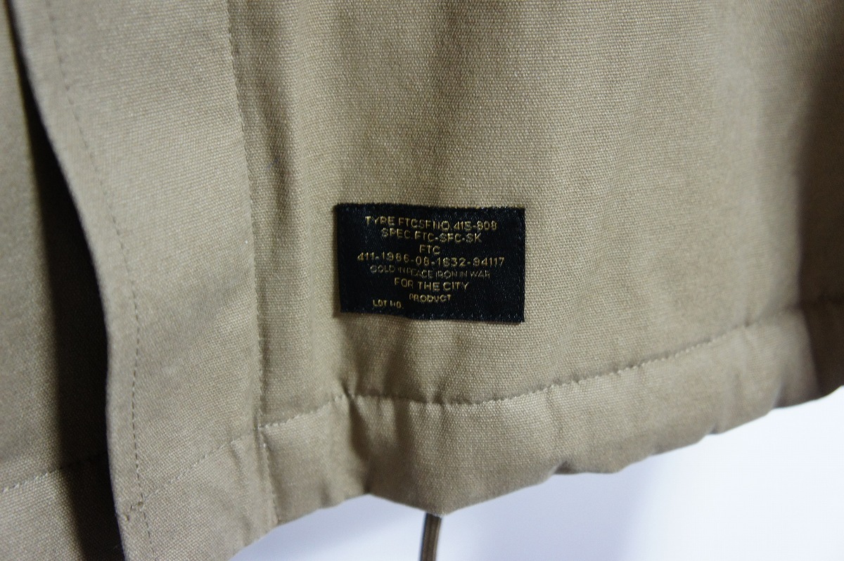 19AW FTC エフティーシー N-1 DECK JACKET デッキ ジャケット ブルゾン 