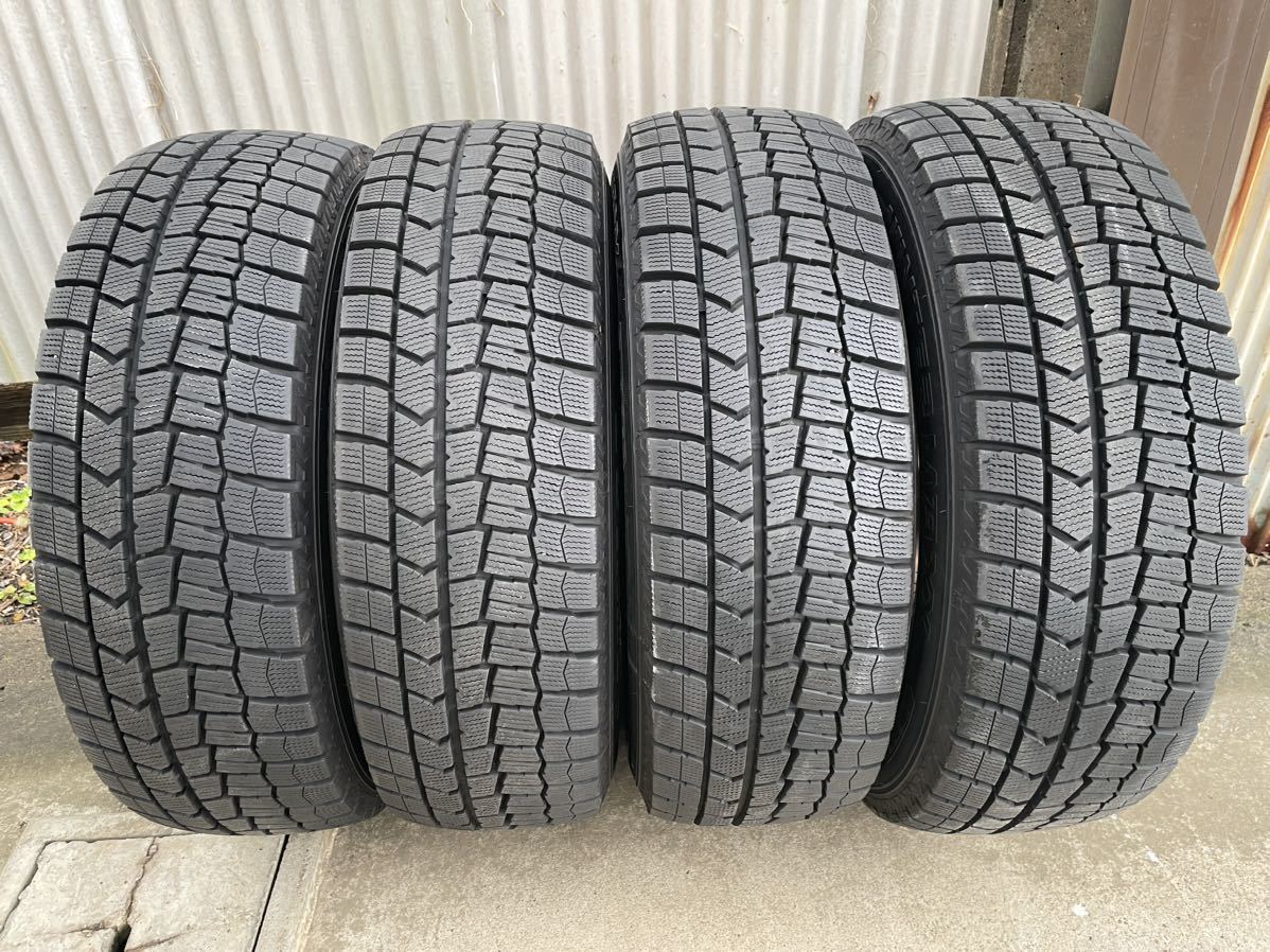 ダンロップ 4本セット DUNLOP 185&frasl;60R15 84S 5&frasl;114.3 ダンロップ ウインターマックス02 スタッドレス4本SET 225/60R17 バリ溝 トヨタ純正ホイール☆アルファード.ヴェルファイア.ハリアー等に!