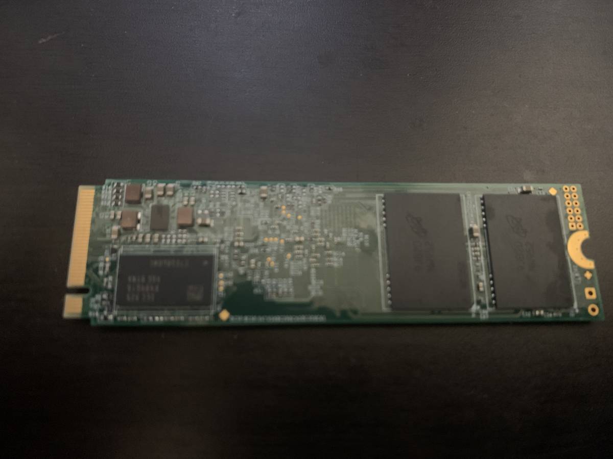 NVMe TS1TMTE220S M.2 SSD 1TB 動作確認済 PCIe変換アダプター付