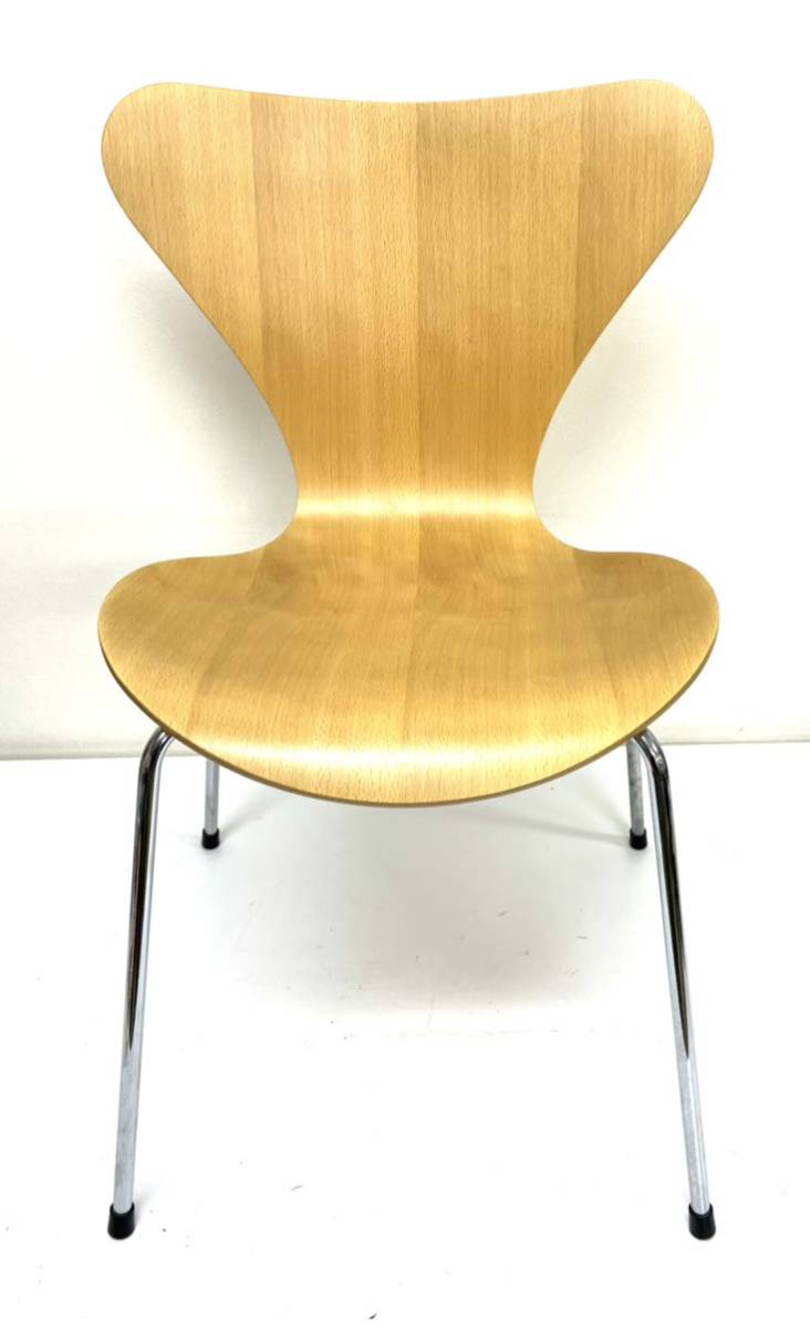  北欧デンマーク製 FRITZ HANSEN フリッツ ハンセン セブンチェア ビーチ材 ビンテージ 椅子 1114②(フリッツハンセン)｜売買されたオークション情報、yahooの商品情報をアーカイブ公開 - オークフ フリッツハンセン