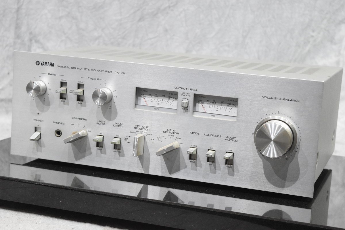 YAMAHA CA-XII プリメインアンプ S/N13821 ジャンク扱い YAMAHA CA-XII