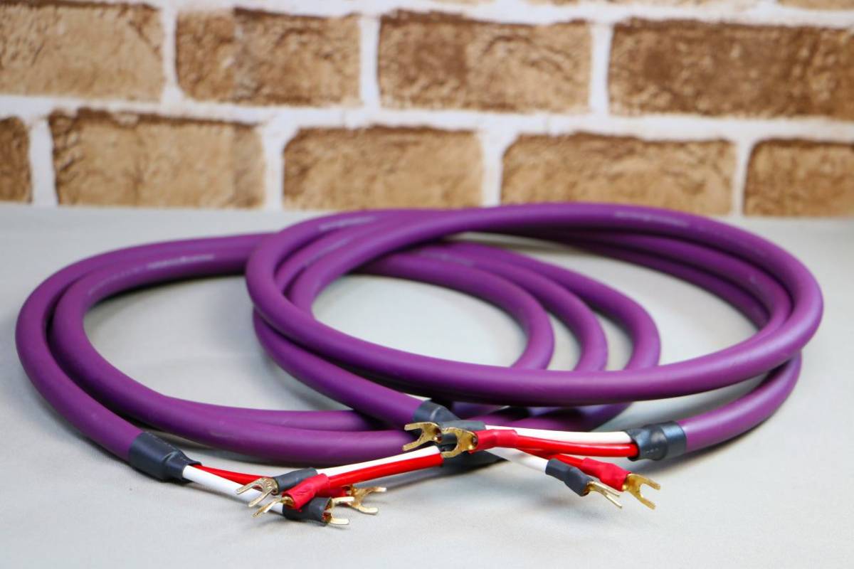 FURUKAWA ELECTRIC 古河電工 μ-S1 スピーカーケーブル 2.5m ペア PCOCC