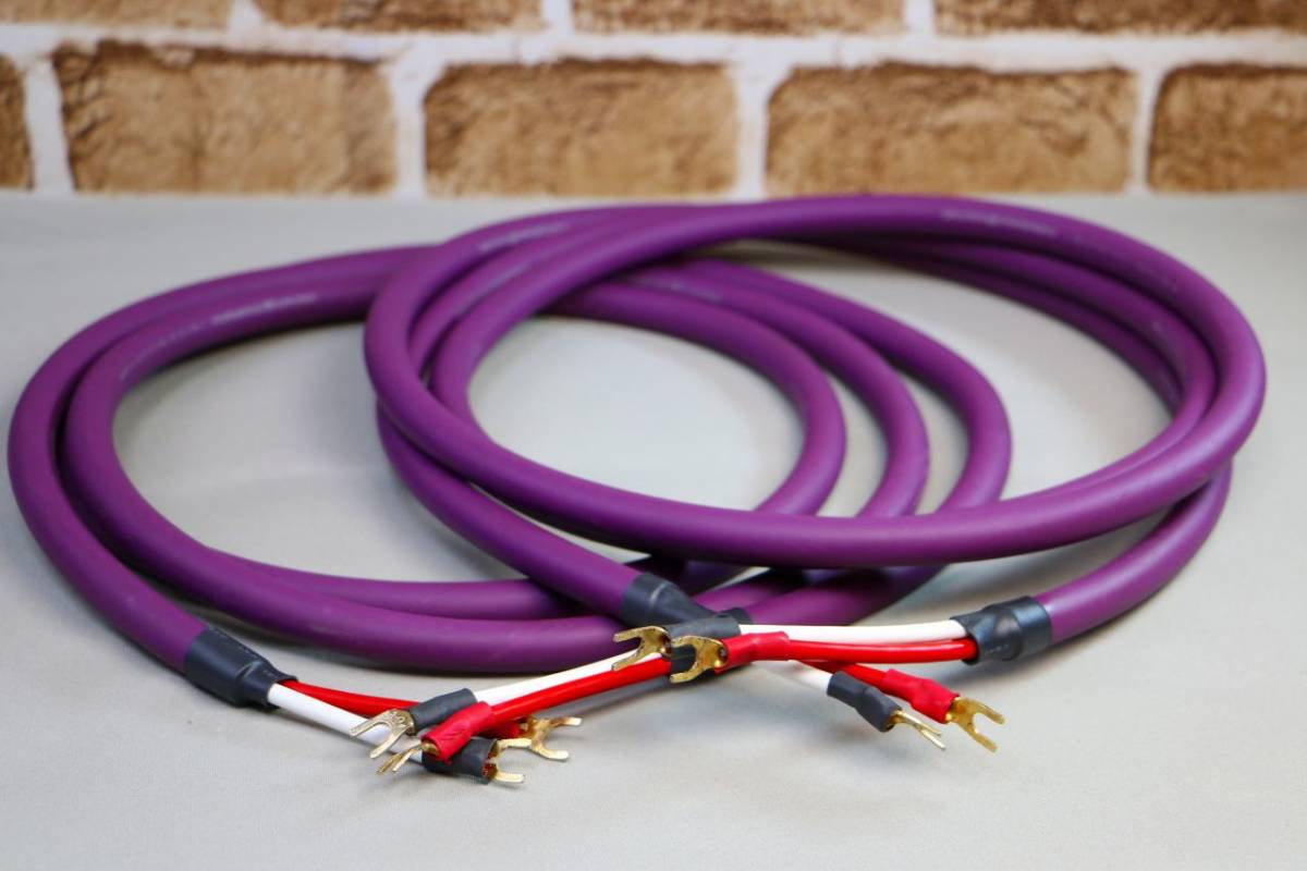 FURUKAWA ELECTRIC 古河電工 μ-S1 スピーカーケーブル 2.5m ペア PCOCC