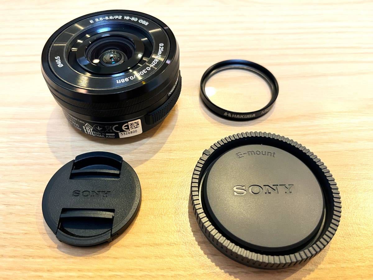 動作確認済み・美品】SONY カメラレンズ SELP1650 E F3.5-5.6mm PZ 16-